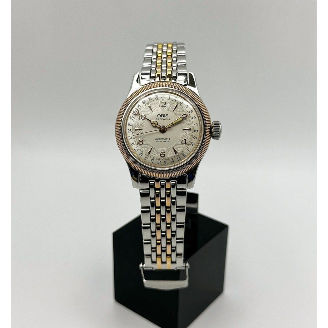 (SOLD!!) 36mm • Oris Big Crown Pointer Date 2-Tone Coin Edge